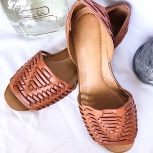 Franco Sarto Leather Huaraches